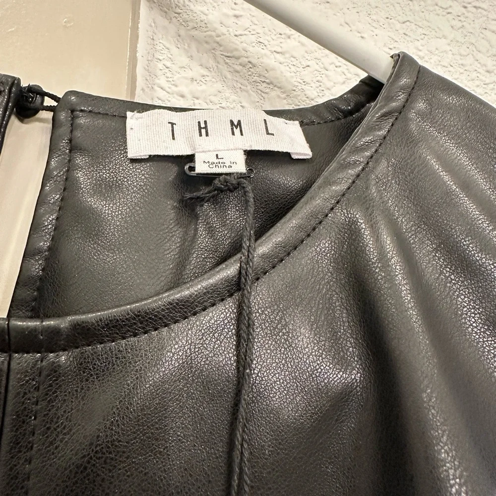 THML. Faux leather top - Picture 5 of 7